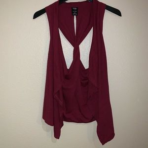 Vanity Sleeveless Cardigan